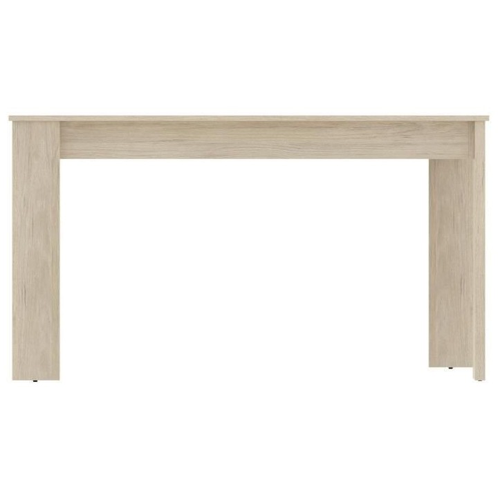 Table a manger ou cuisine SAMI - 4 personnes - Mélaminé Chene nature