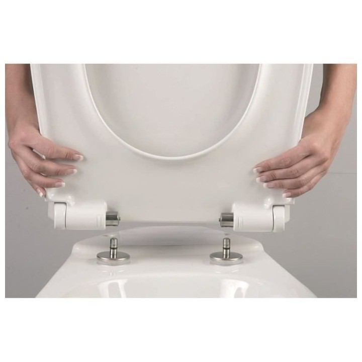 CEDO Abattant Kapalua Beach gris 46x38,3x4,9cm