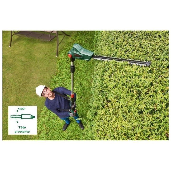 Taille-Haies sans fil télescopique Bosch - UniversalHedgePole 18 (1 B
