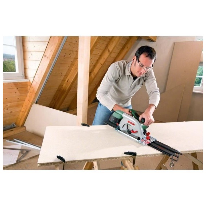 Scie circulaire filaire Bosch - PKS 66 A - Circulaire & Plongeante - E