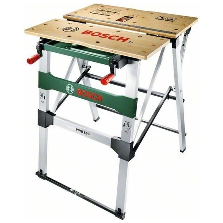 Etabli de travail pliant PWB 600 - BOSCH - 0603B05200