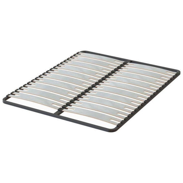 SEDAC Sommier OPTISIZE 160 x 200 - Cadre a lattes extra large 141mm de