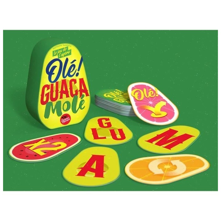 Jeu de société Olé Guacamolé - Pour toute la famille - 10 ans et p