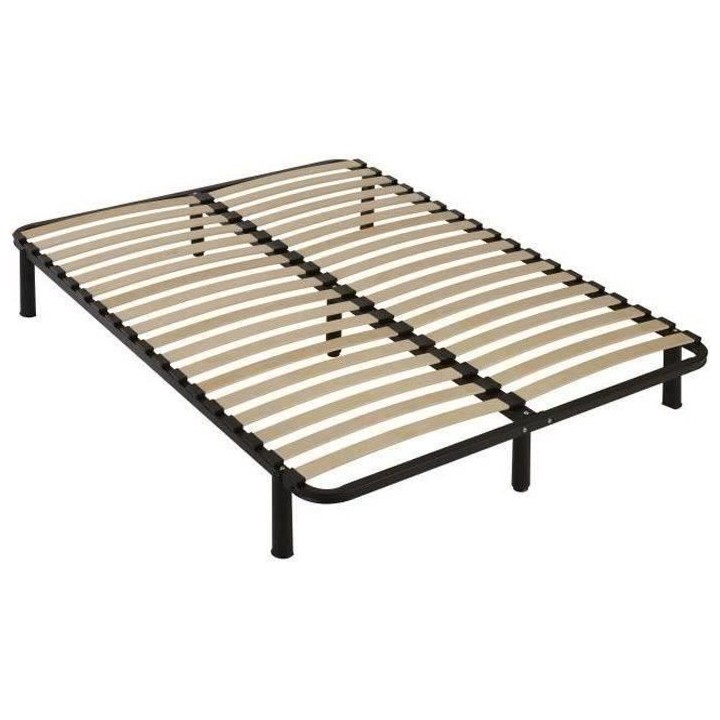 SEDAC CONFORTKIT Cadre a lattes en kit 160 x 200 - 26 cm