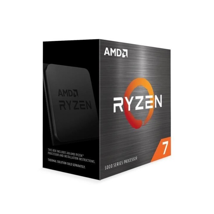 Processeur AMD RYZEN 7 5800X - AM4 - 4,70 GHz - 8 coeurs