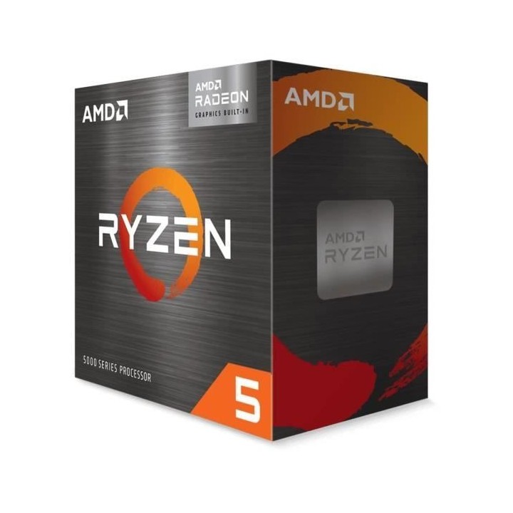 AMD - Ryzen 5 5600G Box (100-100000252BOX) Processeur