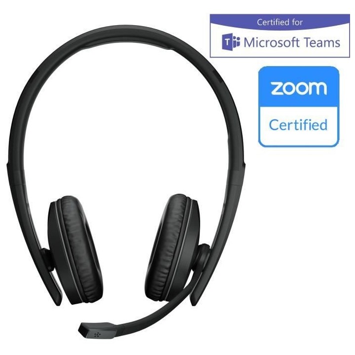 Casque-Micro - EPOS - C20 - Sans Fil - Multiplateforme - Noir