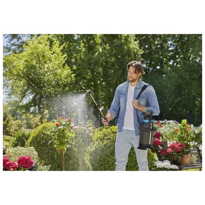 GARDENA Pulvérisateur a pression préalable Plus – Contenance rése