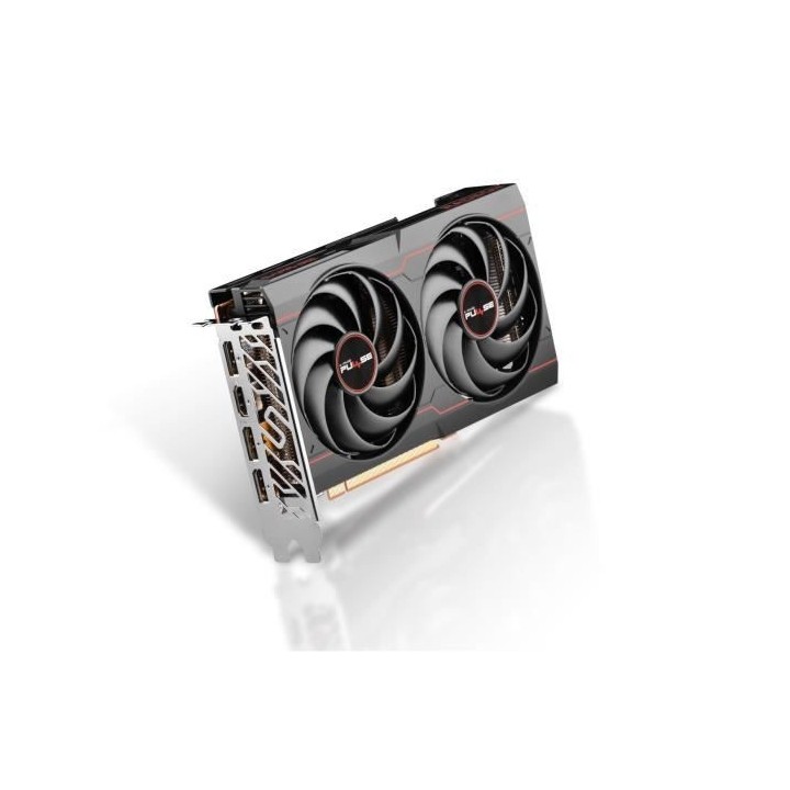 Carte Graphique - SAPPHIRE - Radeon RX 6600 Pulse Gaming - 8 Go - GDDR