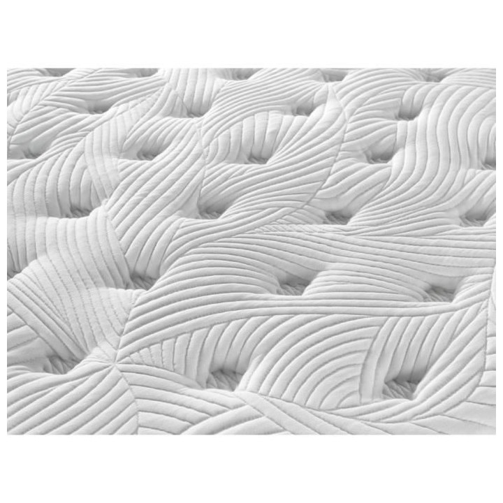 Matelas 140x190 cm CASSIE - 30 cm - 560 Ressorts ensachés et Mémoire