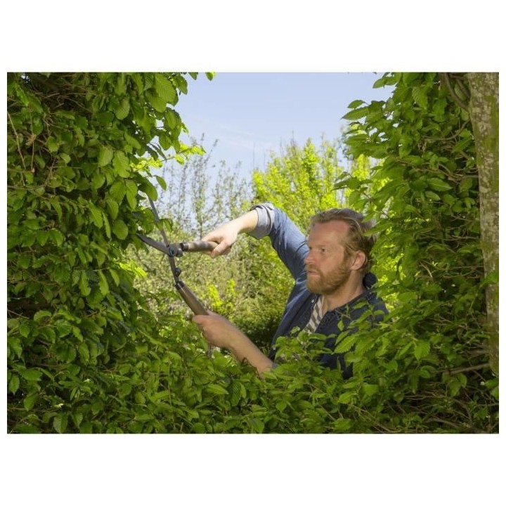 GARDENA Cisaille a haies NatureCut – Lames ondulées – Revetement