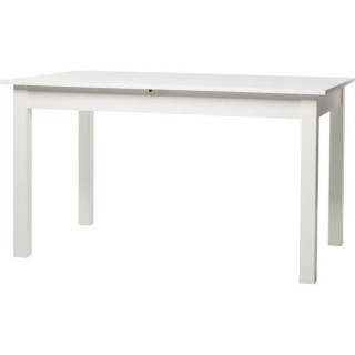 Table a manger extensible 6 a 10 personnes - Classique - Blanc - COBUR