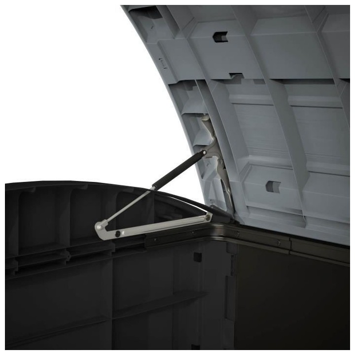 KETER - Coffre de rangement extérieur en résine 2000 litres Noir et