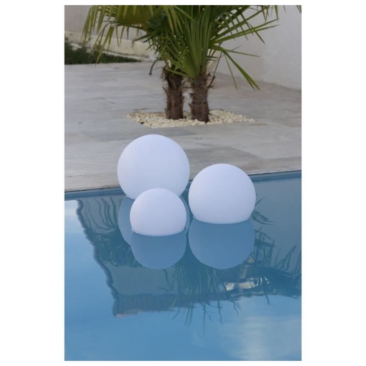 Eclairage de jardin - UBBINK - SolarFloat 20 - Boule Ø20 cm - Téléc