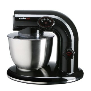 KITCHEN COOK Robot Pétrin AK80 Black - 1000W - Bol Inox 5L pour 2kg m