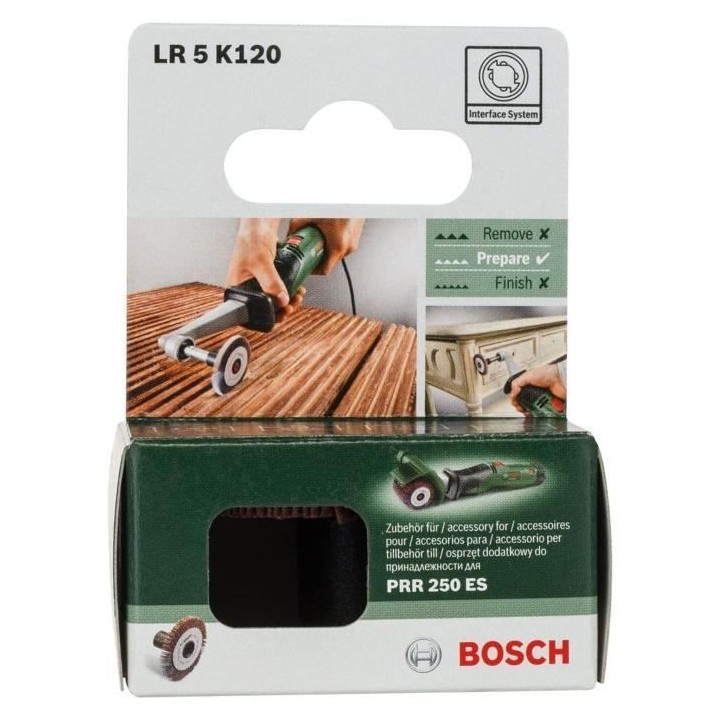 Rouleau a lamelles 5mm Grain 120 - BOSCH - Accessoires PRR / TEXORO