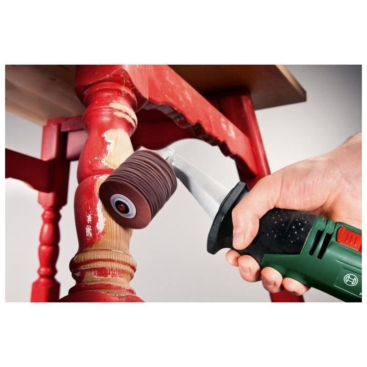 Cylindre abrasif Bosch - (Grain 120, Largeur Rouleau 60mm, Souple, Acc