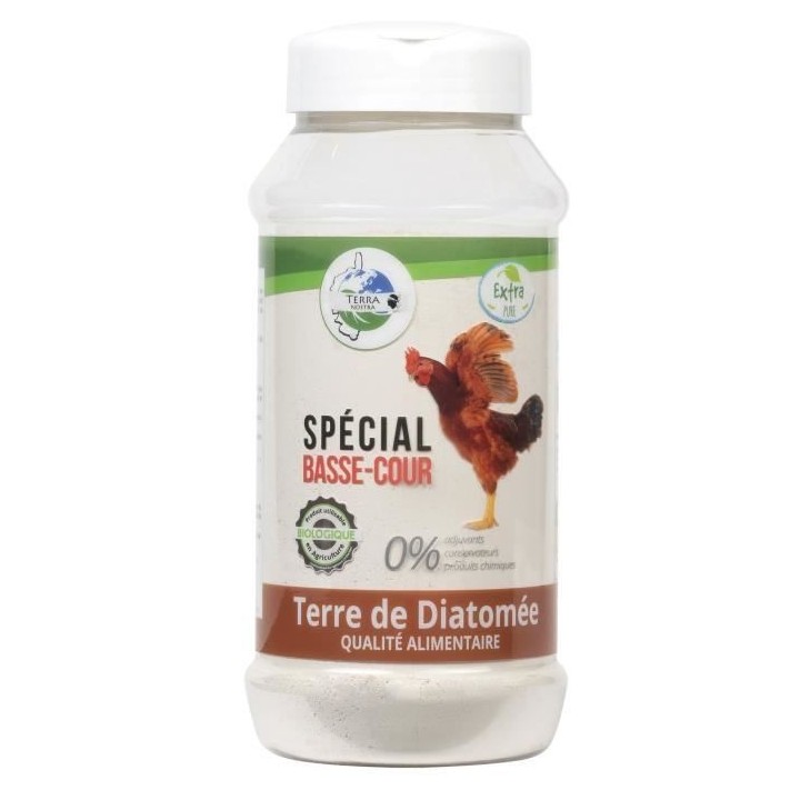 TERRA NOSTRA - Terre de Diatomée Spéciale Basse Cour - Qualité Alim