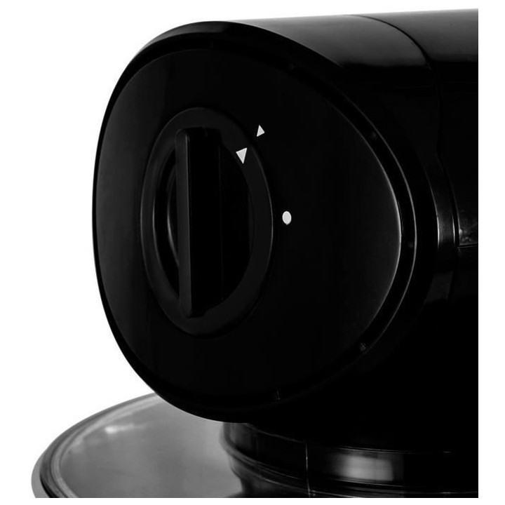 KITCHEN COOK Robot Pétrin AK80 Black - 1000W - Bol Inox 5L pour 2kg m