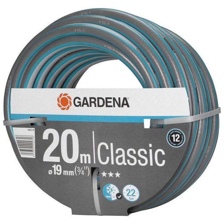 GARDENA Tuyau d'arrosage Classic – Longueur 20m – Ø19mm – Haute