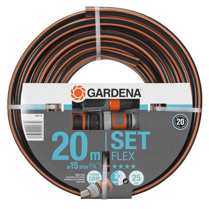 Tuyau d'arrosage ComfortFLEX GARDENA - 20m - Ø15mm - Anti noeud et in