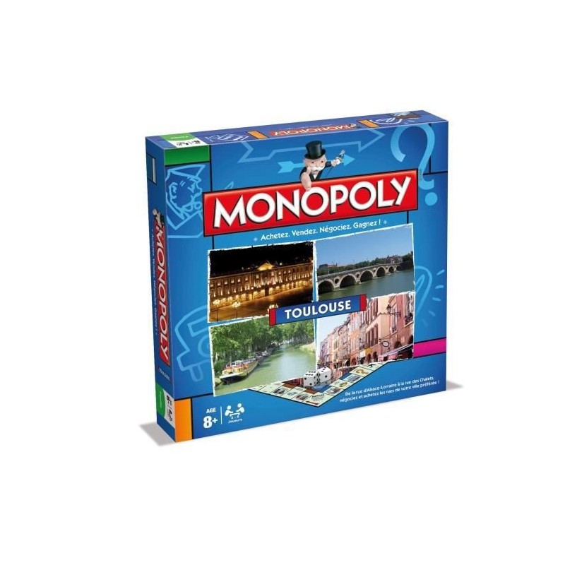 MONOPOLY Toulouse - Jeu de societé - Version française