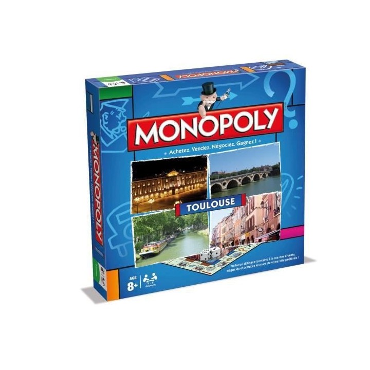 MONOPOLY Toulouse - Jeu de societé - Version française