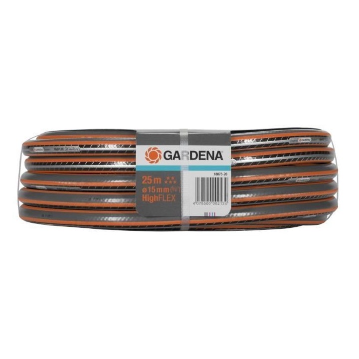 GARDENA Tuyau d'arrosage Comfort HighFlex – Longueur 25m – Ø15mm