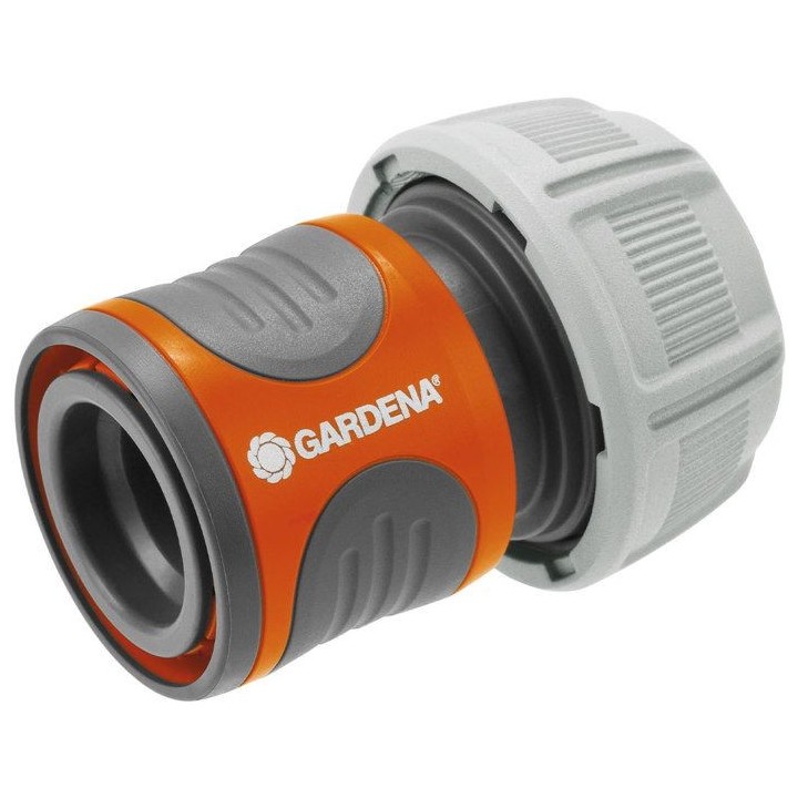 Raccord d'arrosage rapide GARDENA - Adapté tuyau Ø19 mm - Fixation 1