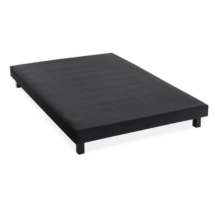 DEKO DREAM Ensemble matelas + sommier bois massif 160 x 200 - 700 ress
