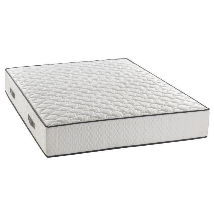 Ensemble matelas + sommier 160 x 200 cm - Ressorts ensachés - 7 zones
