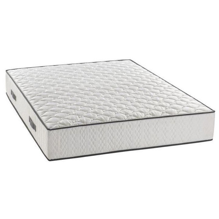 Ensemble matelas + sommiers 2 x 90 x 200cm - Ressorts ensachés - 24 c