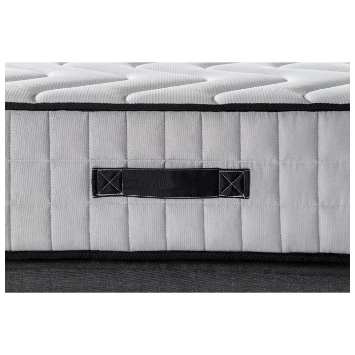 Ensemble Matelas + Sommiers 180x200cm - 750 Ressorts ensachés - 7 zon