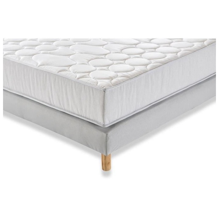 Ensemble Matelas + sommier 160x200 cm - 600 Ressorts ensachés - 5 zon