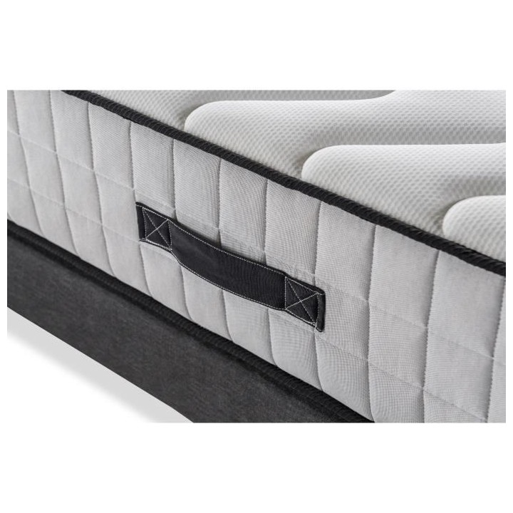 Pack pret a dormir Matelas + Sommier 140x190 cm + Couette + 2 Oreiller