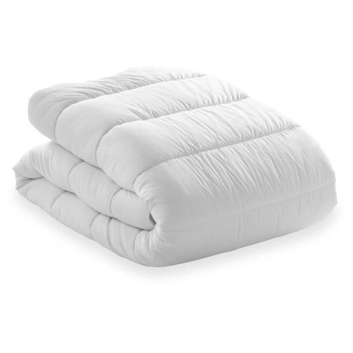 Pack pret a dormir - Matelas + sommier 140x190 + couette + 2 oreillers
