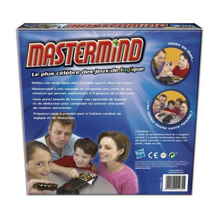 Mastermind - Hasbro Gaming - Jeu de societe - Jeu de plateau de type s