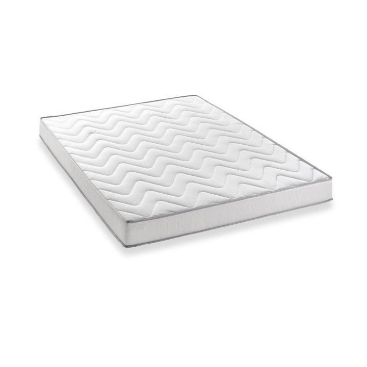 Ensemble Matelas + sommier - 160*200cm - 5 zones - mousse et mémoire