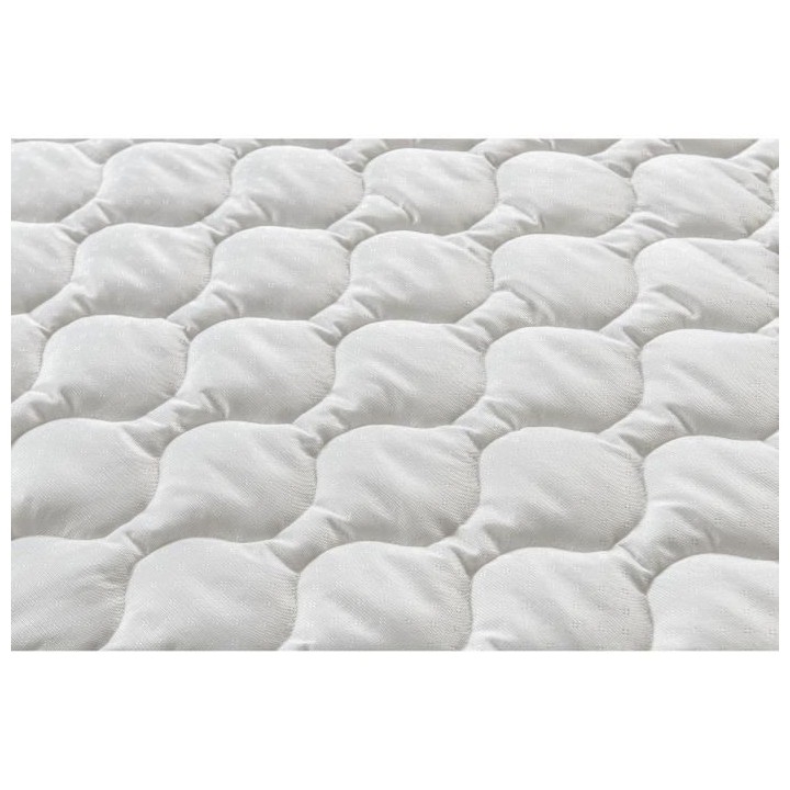 Ensemble Matelas + sommier 140x200cm - Ressorts - 7 zones de confort -