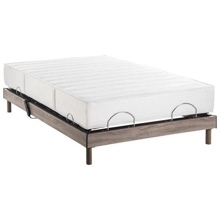 Ensemble matelas + sommier relaxation électrique ERGO 6 Physiomax - 1