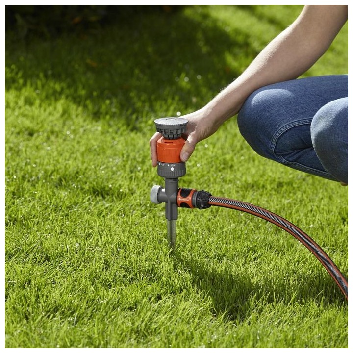 GARDENA Arroseur circulaire Vario Comfort – Surface 225m² max – P