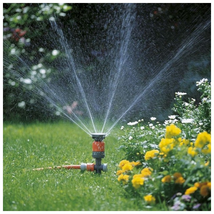 GARDENA Arroseur circulaire Vario Comfort – Surface 225m² max – P