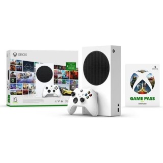 Console Xbox Series S - Starter Pack - 512Go - 3 mois de Game Pass Ult