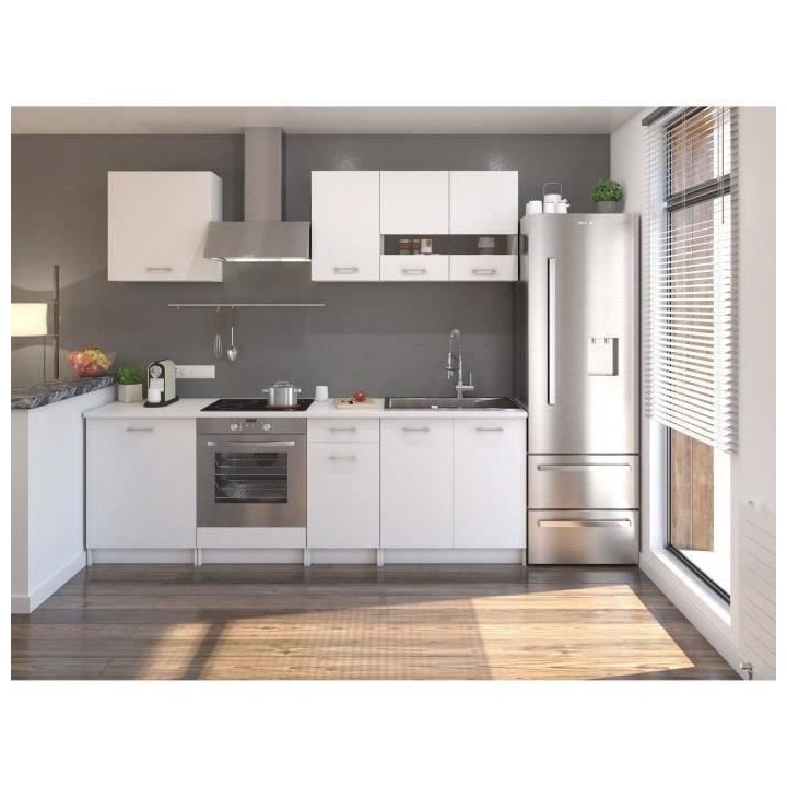 EXTRA Meuble Bas Four - L 60cm - Blanc Mat