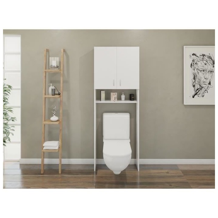 ESSENTIEL - Meuble WC - Blanc