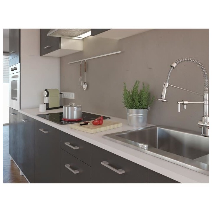 EXTRA Cuisine complete avec colonne four et plan de travail inclus L 3