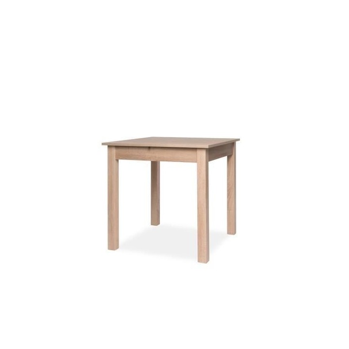 Table a manger extensible - 4-6 personnes - Carré - Style classique -