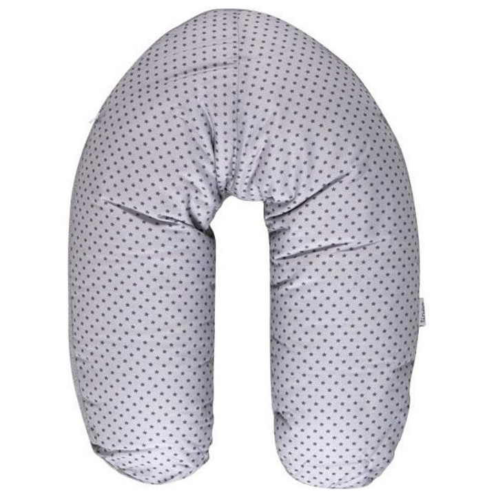 TINEO Coussin Allaitement Eponge Gris