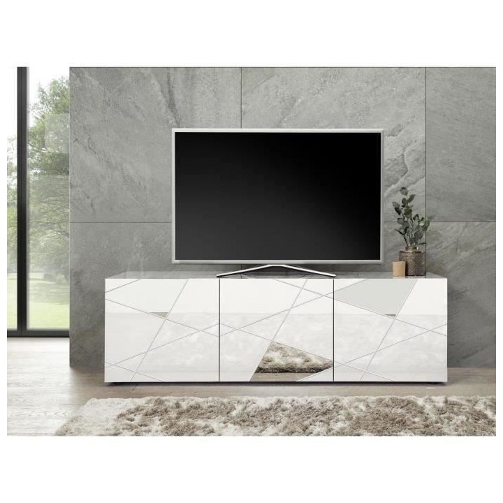 Ensemble Sejour : Buffet 3P 181 cm + Meuble TV 181 cm - Victory