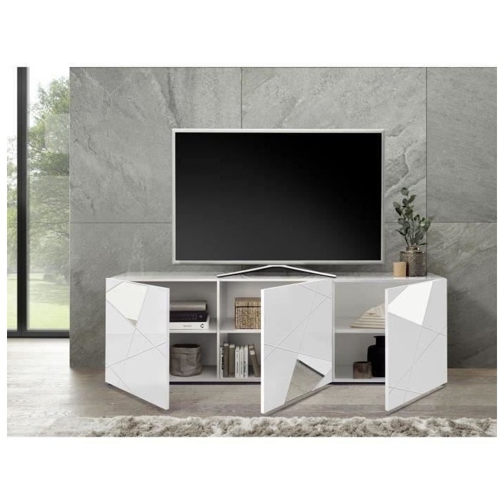 Ensemble Sejour : Buffet 3P 181 cm + Meuble TV 181 cm - Victory
